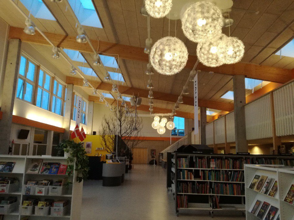 Sofiendalskolens PLC og bibliotek område